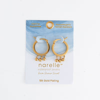 Waterproof Earrings Ball Dangle Drop Huggie Hoop Narelle