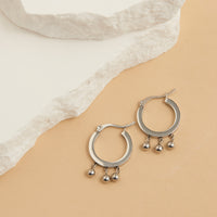 Waterproof Earrings Ball Dangle Drop Huggie Hoop Narelle