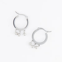 Waterproof Earrings Ball Dangle Drop Huggie Hoop Narelle
