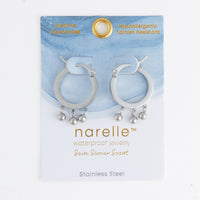 Waterproof Earrings Ball Dangle Drop Huggie Hoop Narelle