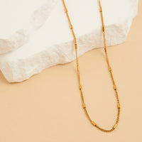 Waterproof Necklace 20" Bar Satellite Chain Narelle