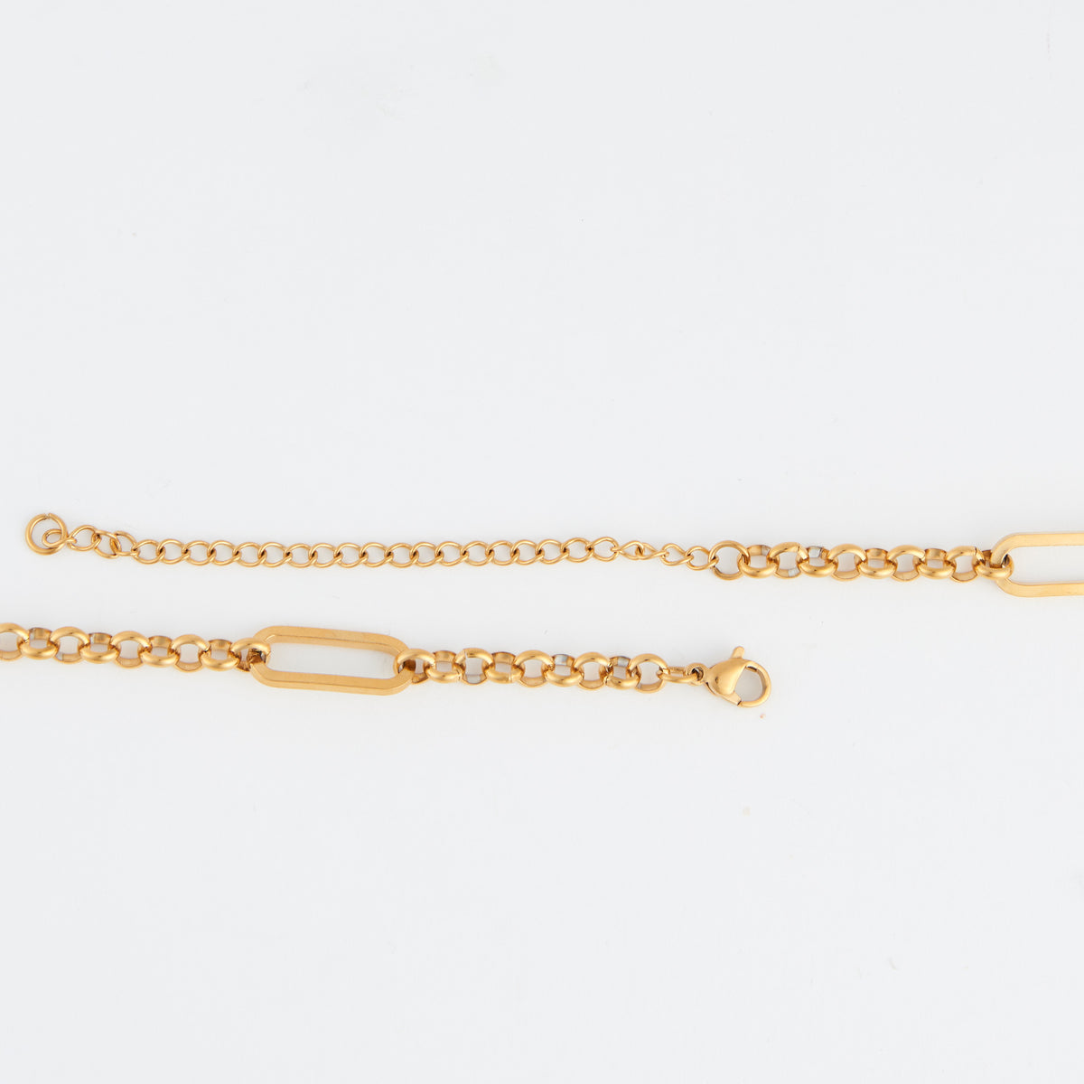 Waterproof Necklace 20" Rolo Link Bar Station Narelle