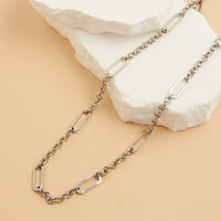 Waterproof Necklace 20" Rolo Link Bar Station Narelle
