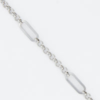 Waterproof Necklace 20" Rolo Link Bar Station Narelle