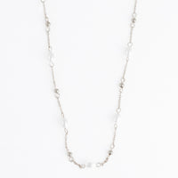 Waterproof Necklace 18" Pearl & Bead Station Narelle
