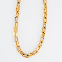 Waterproof Necklace 18" Chunky Oval Link Chain Narelle