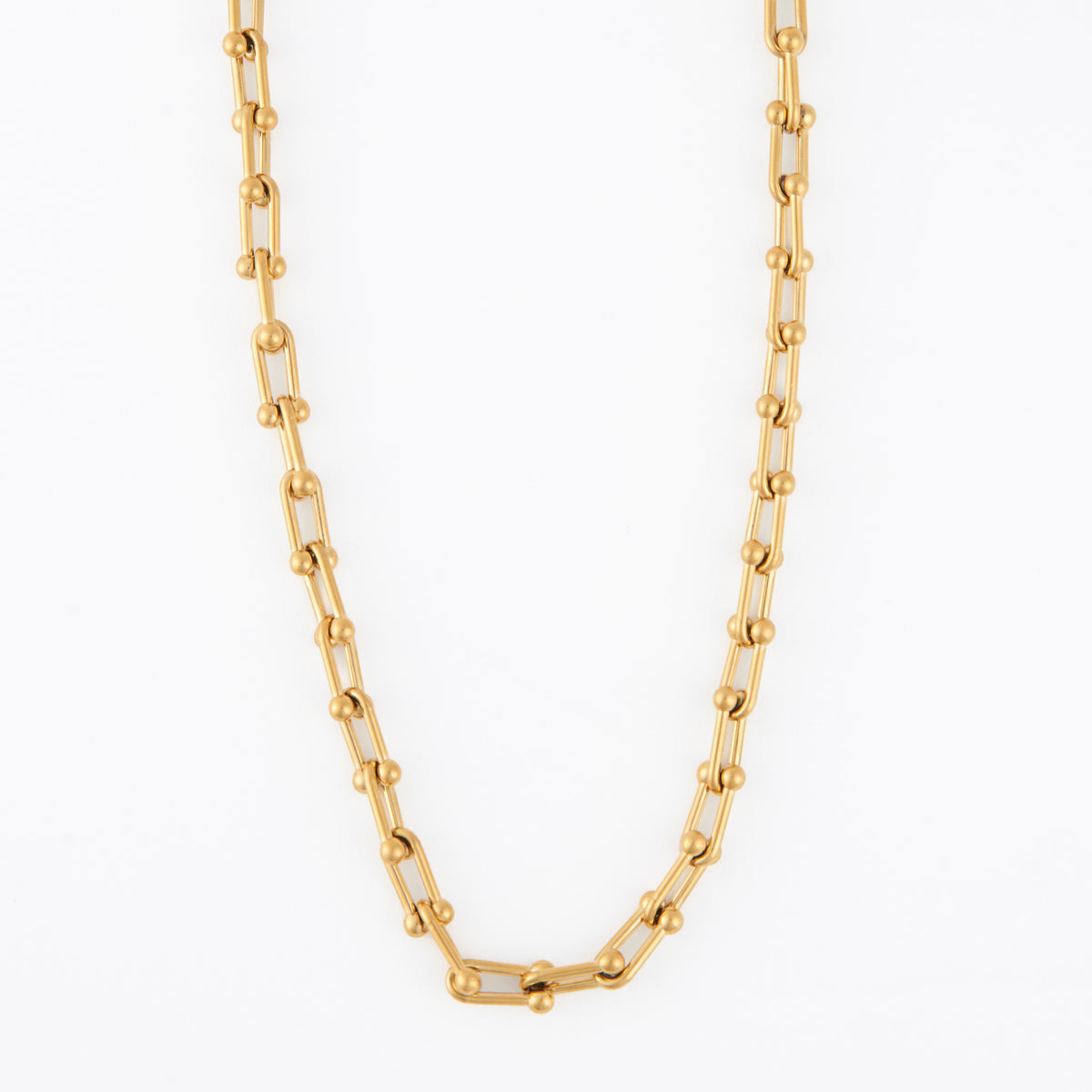 Waterproof Necklace 18" Chunky U-Link Chain Narelle