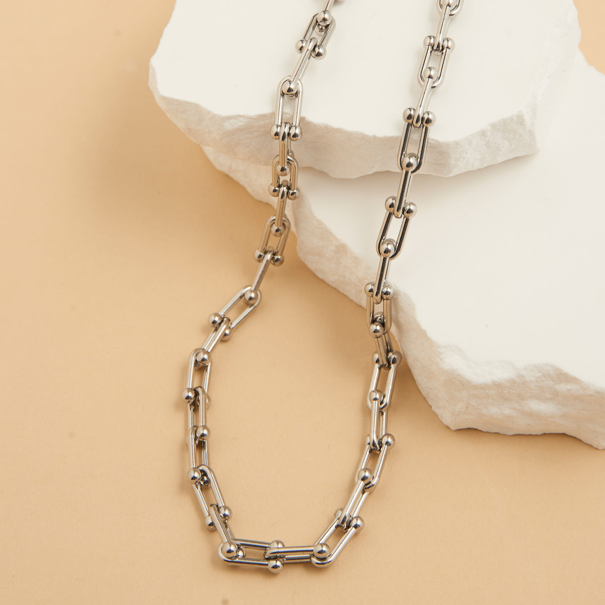 Waterproof Necklace 18" Chunky U-Link Chain Narelle