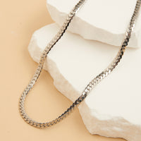 Waterproof Necklace 16" Chunky Herringbone Chain Narelle