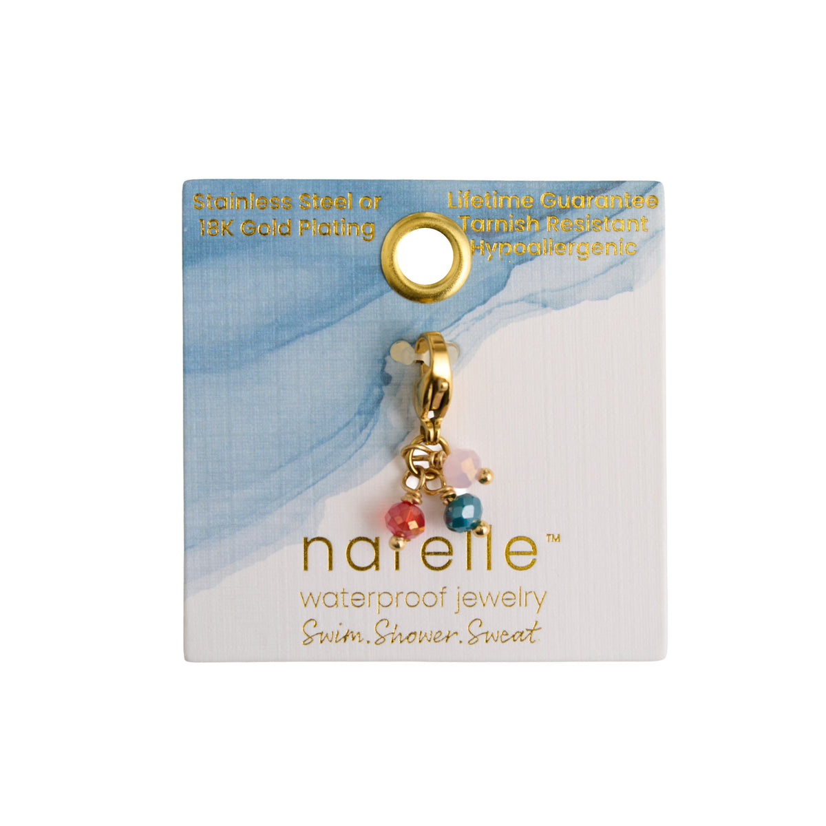 Necklace Charm Genuine Stone Waterproof Jewelry Narelle