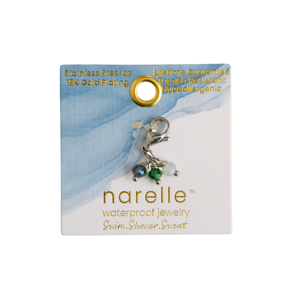 Necklace Charm Genuine Stone Waterproof Jewelry Narelle