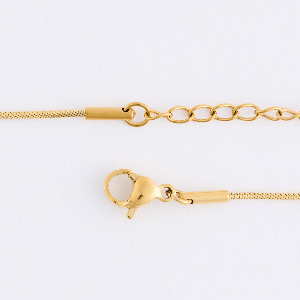 Cross Necklace Snake Chain Waterproof Jewelry Narelle Dainty