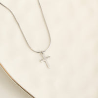Cross Necklace Snake Chain Waterproof Jewelry Narelle Dainty