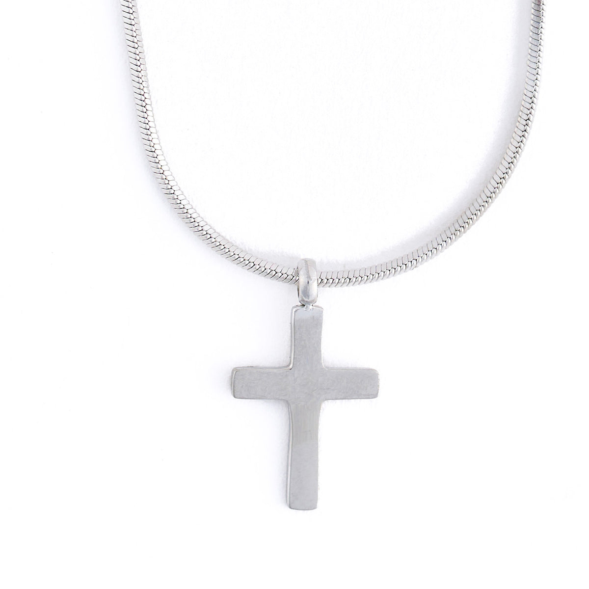 Cross Necklace Snake Chain Waterproof Jewelry Narelle Dainty