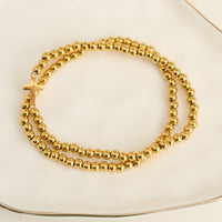 Cross Bracelet Beaded Stretch Waterproof Narelle Duo Set