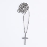 Cross Necklace 22" Unisex Waterproof Wheat Chain Narelle Pendant