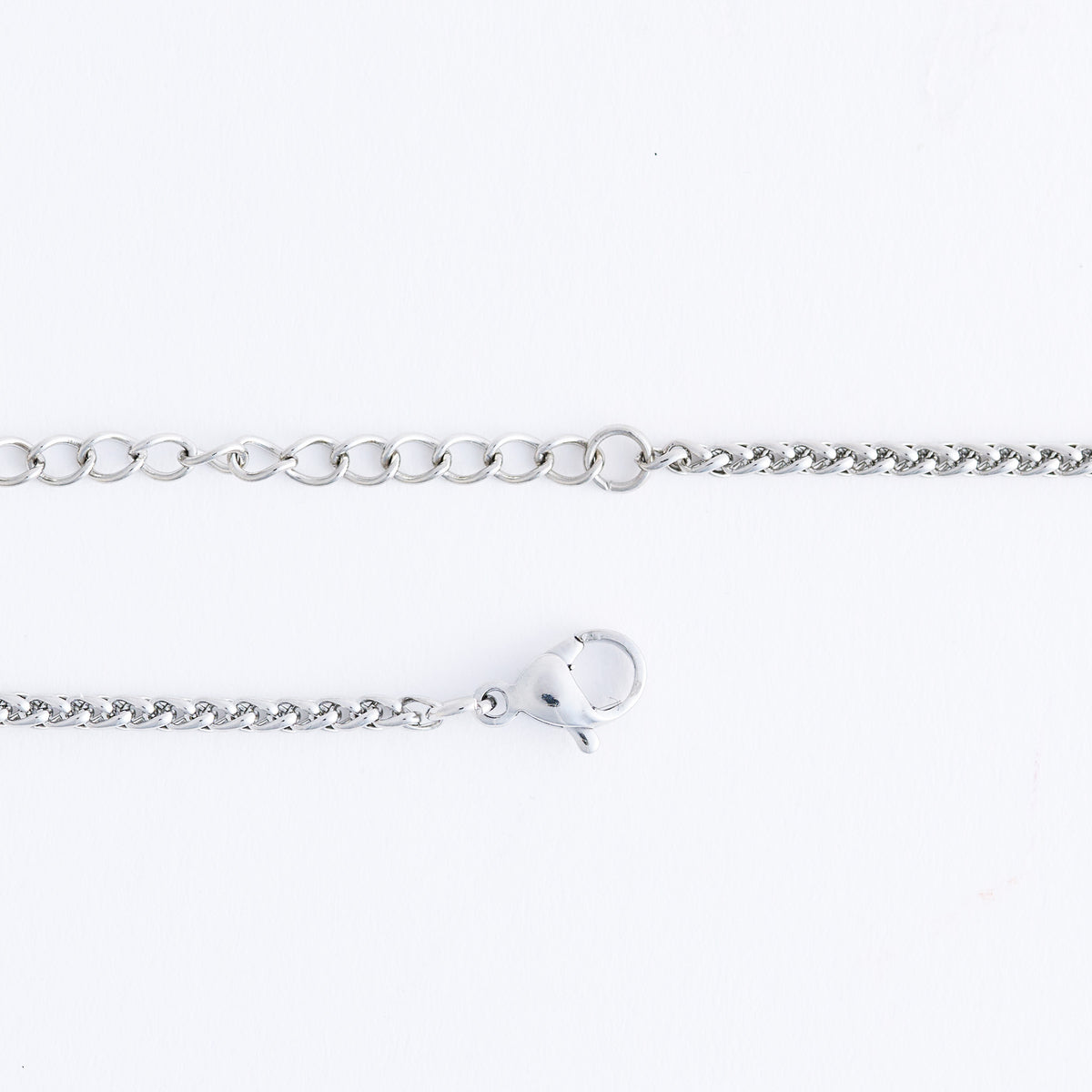 Cross Necklace 22" Unisex Waterproof Wheat Chain Narelle Pendant