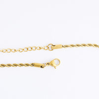 Cross Necklace 22" Pendant Unisex Waterproof Rope Chain Narelle