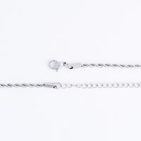 Cross Necklace 22" Pendant Unisex Waterproof Rope Chain Narelle