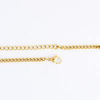 Cross Necklace 22" Pendant Unisex Waterproof Cable Chain Narelle