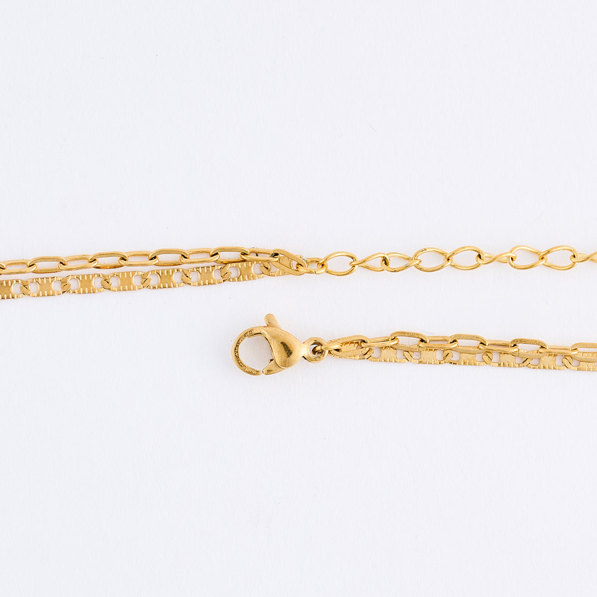 Apatite Necklace 15" Double Row Station Waterproof Narelle