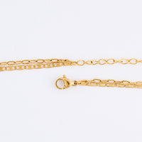 Apatite Necklace 15" Double Row Station Waterproof Narelle