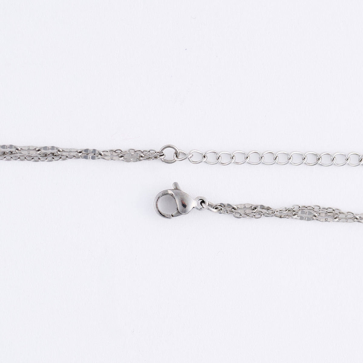 Apatite Necklace 15" Double Row Station Waterproof Jewelry