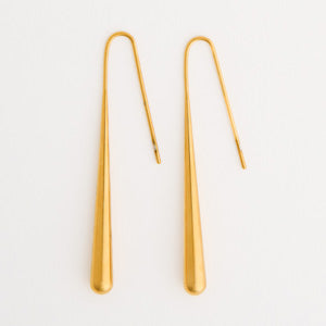 Waterproof Earrings Narelle Minimal Teardrop Drop Earrings