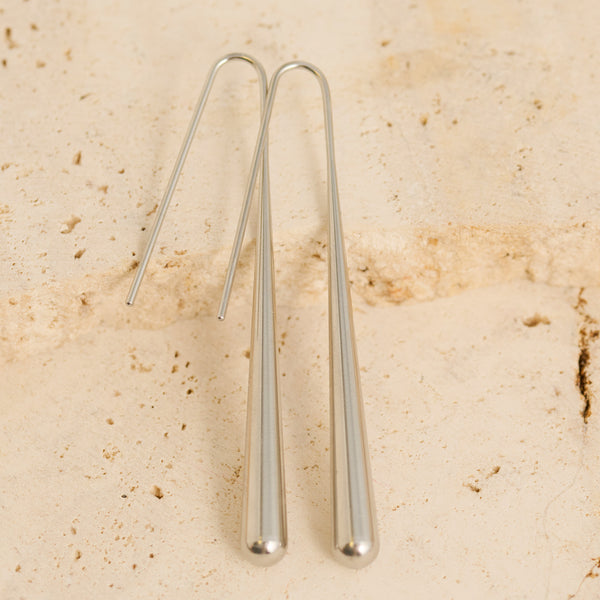 Waterproof Earrings Narelle Minimal Teardrop Drop Earrings