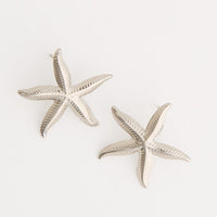 Waterproof Earrings Narelle Textured Starfish Stud Earrings