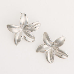 Waterproof Earrings Narelle Statement Flower Stud Earrings
