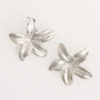 Waterproof Earrings Narelle Statement Flower Stud Earrings
