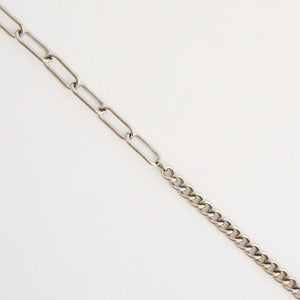 Waterproof Necklace Narelle Mixed Link Chain 18" Necklace