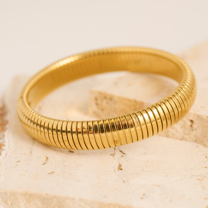 Waterproof Bracelet Narelle Textured Stretch 7" Band