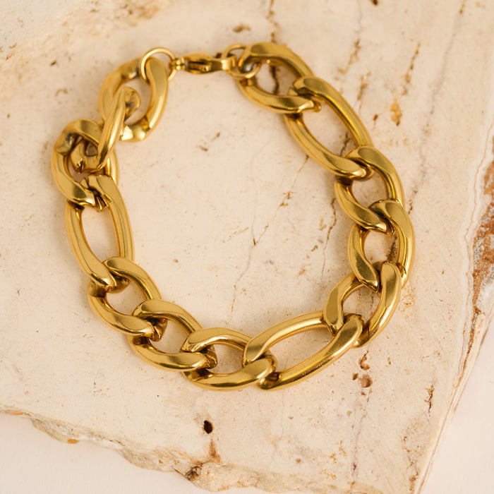 Waterproof Bracelet Narelle 6 3/4" Chunky Chain Bracelet