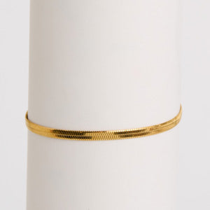 Waterproof Bracelet Narelle 6 3/4" Herringbone Chain