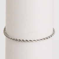 Waterproof Bracelet Narelle 6 3/4" Rope Chain Bracelet