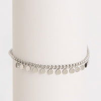 Waterproof Bracelet Narelle 6 3/4" Curb Chain Shaker Bracelet