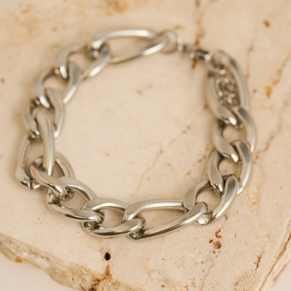 Waterproof Bracelet Narelle 6 3/4" Chunky Chain Bracelet