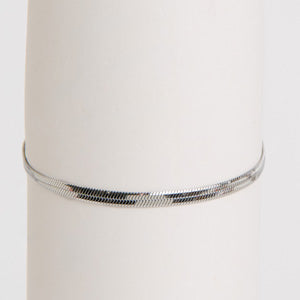 Waterproof Bracelet Narelle 6 3/4" Herringbone Chain
