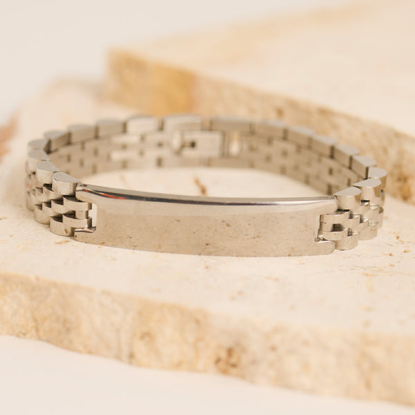 Waterproof Bracelet Narelle 8 1/4" Jubilee Link Bar