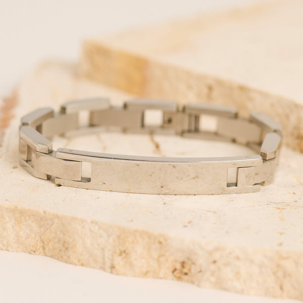 Waterproof Bracelet Narelle 8 1/4" Tablet Link Bar Band