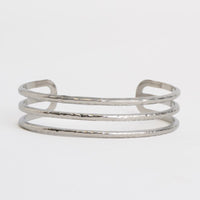 Waterproof Bracelet Narelle 6" Wide Multi Row Textured Cuff