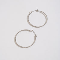 Textured Hoop Earrings