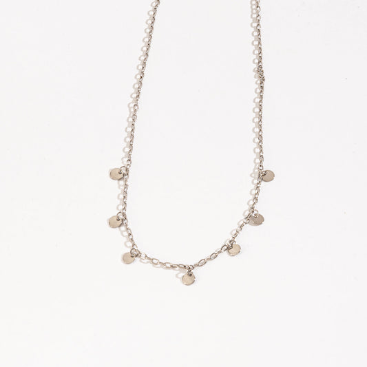 16" 3mm Disc Necklace Chain