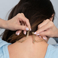 Triple Strand Magnetic Layering Necklace Clasp