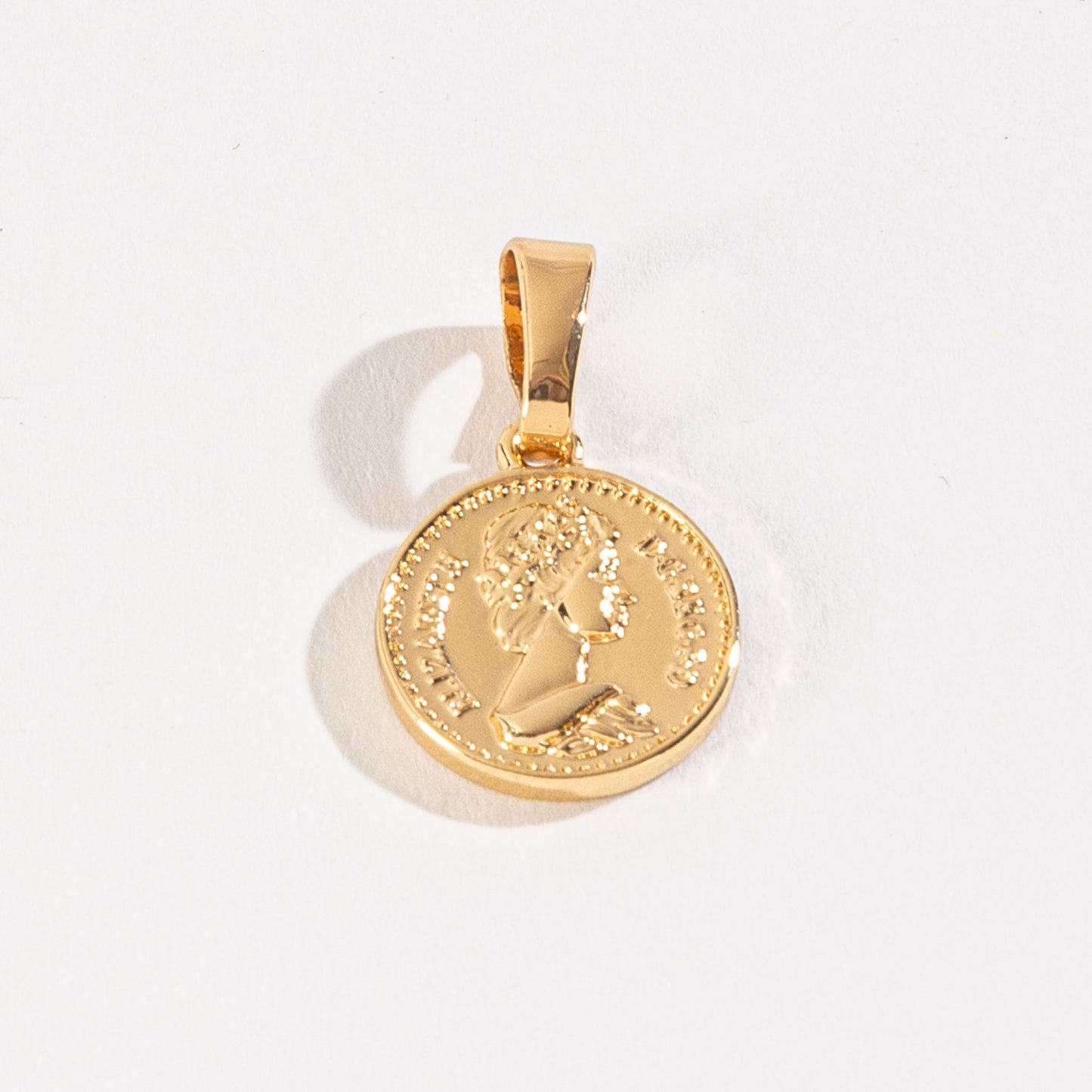 Layering Coin Pendant Charm