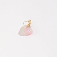 Layering Quartz Stone Pendant Charm
