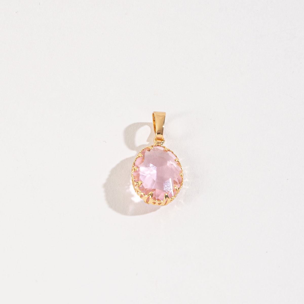 Layering Gem Pendant Charm