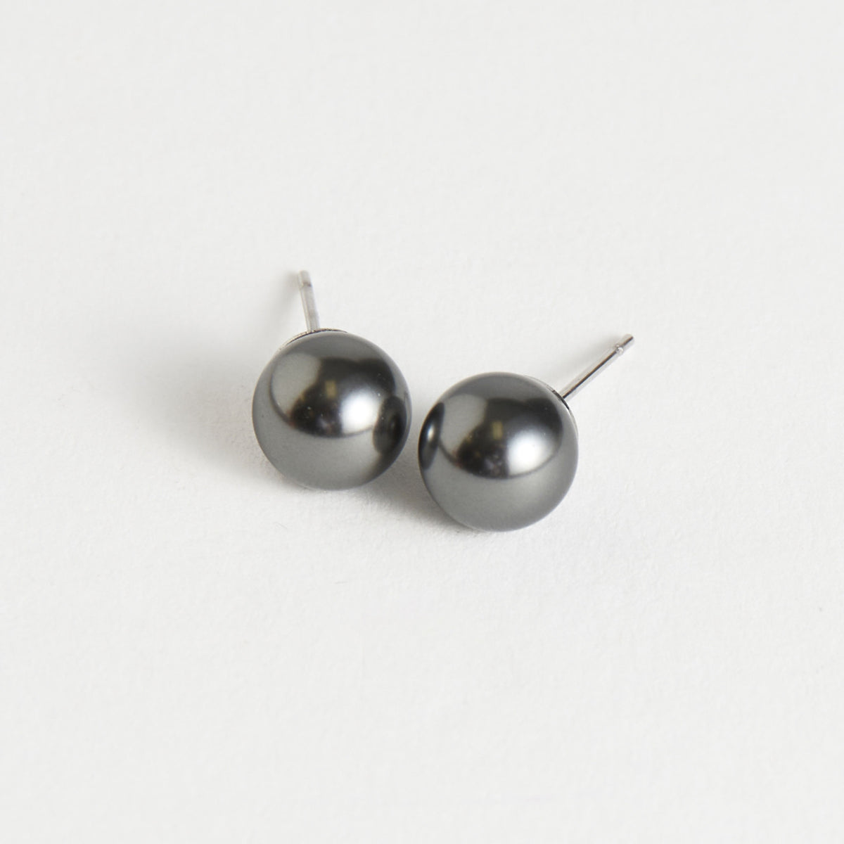 Waterproof Earrings Narelle Faux Pearl in Stainless Steel Stud